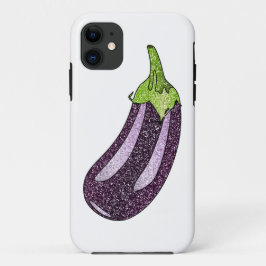 Capa Para iPhone 11 Glitter EggPlant