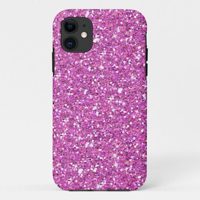 Capa Para iPhone 11 Glitzy Framboesa (Verso)
