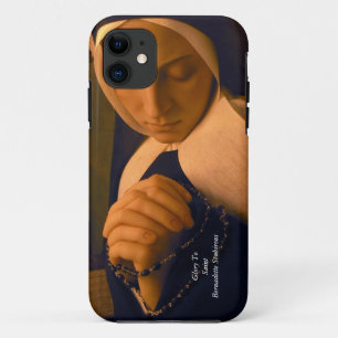 Capa Para iPhone 11 Glória ao santo Bernadette Soubirous