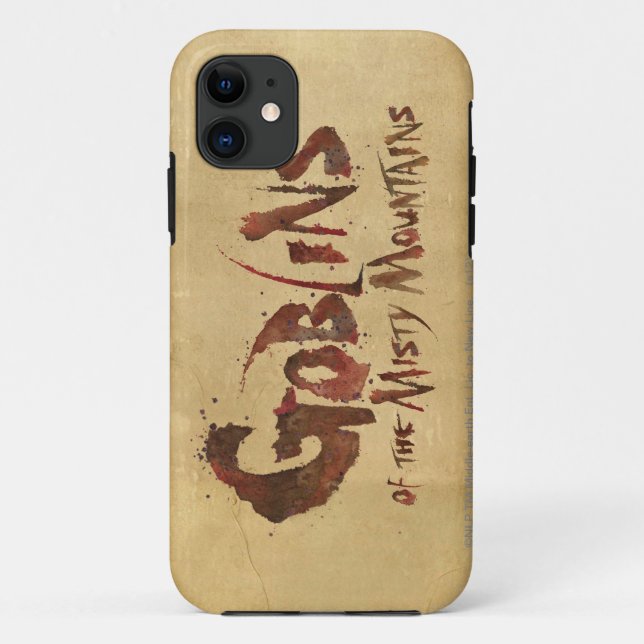 Capa Para iPhone 11 Goblins das Misty Mountain (Verso)