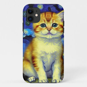 Capa Para iPhone 11 Góh Góh Frio Cote Starry Night Van Gogh