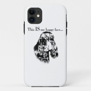 Capa Para iPhone 11 Gordon Setter Happy Face