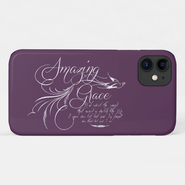 Capa Para iPhone 11 Graça Incrível   (Verso (horizontal))