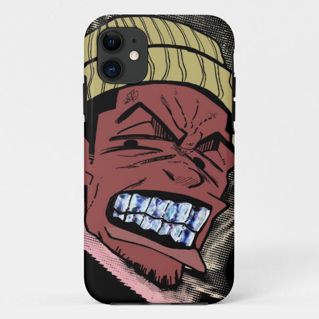 Capa Para iPhone 11 Grade de dentes (Verso)