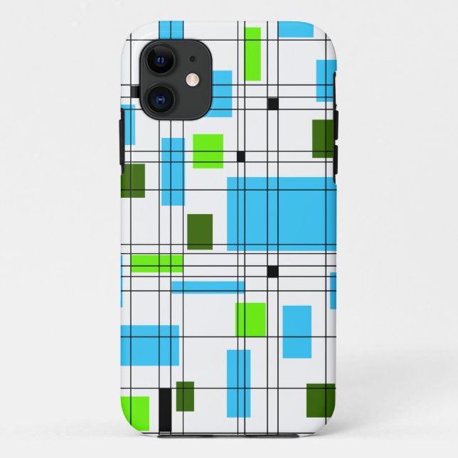 Capa Para iPhone 11 Grade do Meio do Século (Verso)