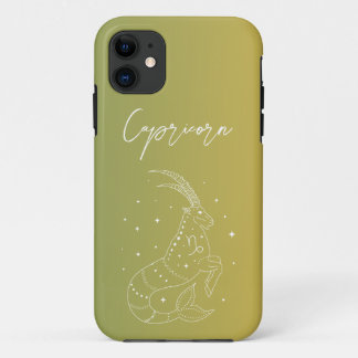 Capa Para iPhone 11 Gradiente de sigla de estrela do horóscopo-zodiaco