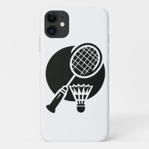 Capa Para iPhone 11 Gráfica de Badminton