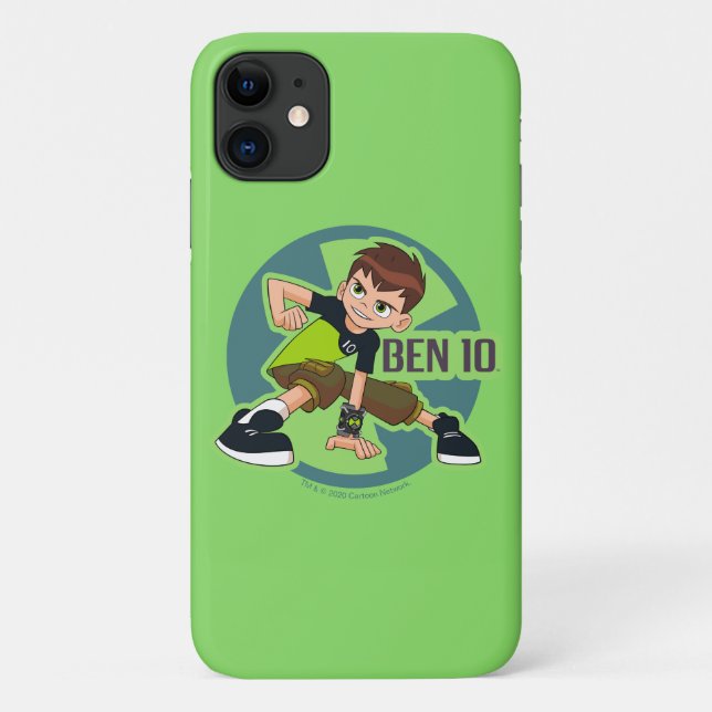 Capa Para iPhone 11 Gráfico Ben Tennyson Omnitrix (Verso)