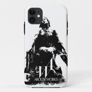 Capa Para iPhone 11 Gráficos pretos e brancos