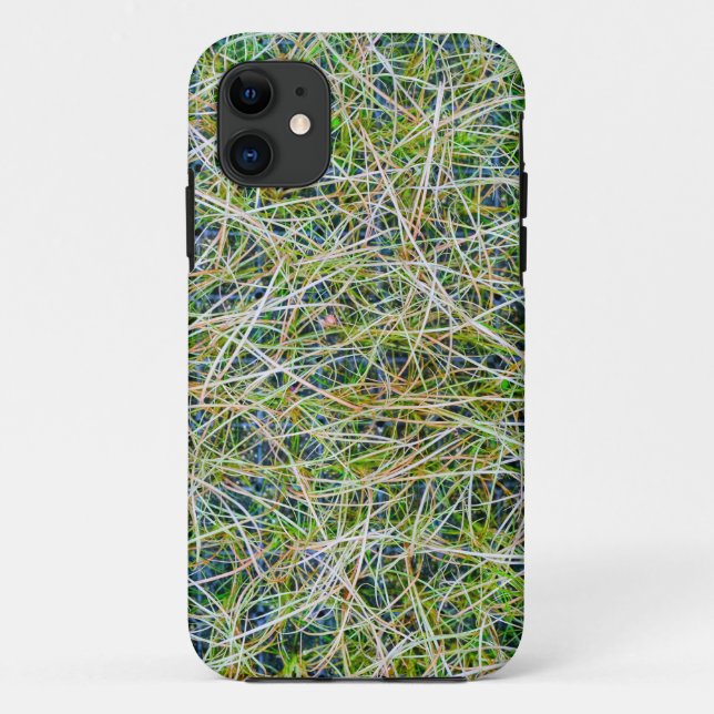 Capa Para iPhone 11 Grama Ornamental Fina (Verso)