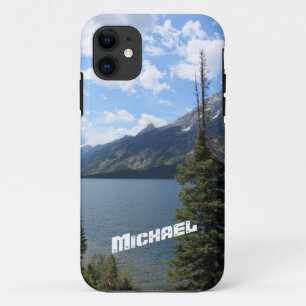 Capa Para iPhone 11 Grand Teton National Park, montanha, lago e árvore