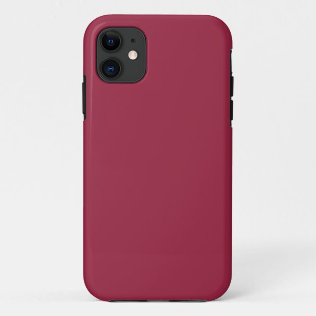 Capa Para iPhone 11 Grande mergulho de rubi (cor sólida) (Verso)