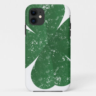 Capa Para iPhone 11 Grande Quatro Folha de Folha - estilo de vintagem