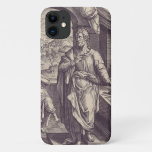 Capa Para iPhone 11 Gravura de São Mateus Inspiração Divina