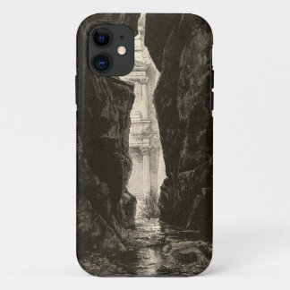Capa Para iPhone 11 Gravura do local da herança do UNESCO de PETRA