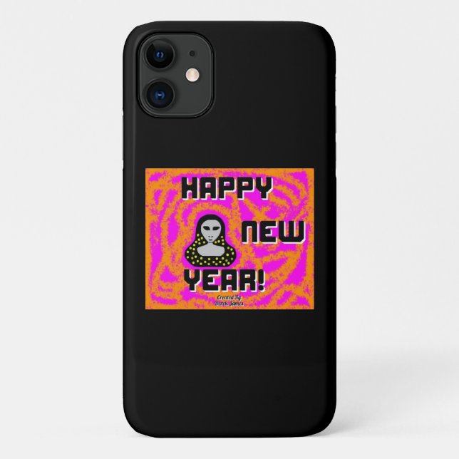 Capa Para iPhone 11 Grays New Year Deseja o Apple iPhone 11 Case (Verso)