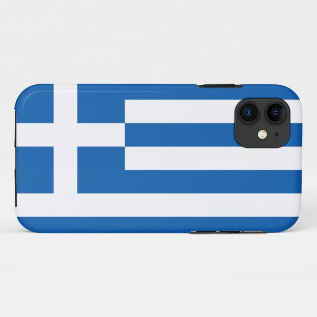 Capa Para iPhone 11 Grécia (Verso (horizontal))