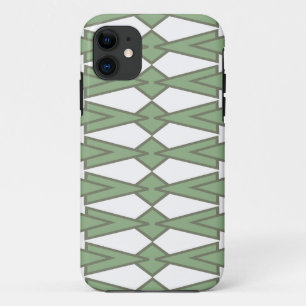 Capa Para iPhone 11 Green Bowties