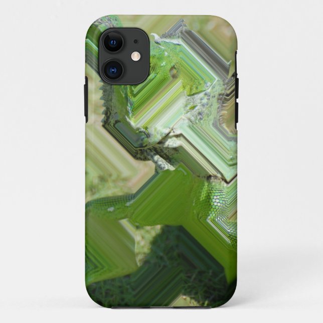 Capa Para iPhone 11 Green Iguana (Verso)