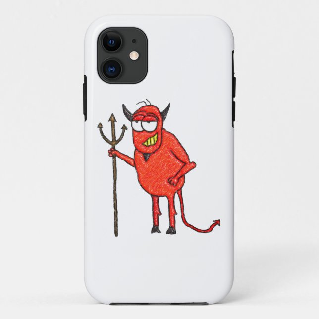 Capa Para iPhone 11 Grill da Satã Feliz (Verso)