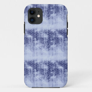 Capa Para iPhone 11 Grunge Blue Stars