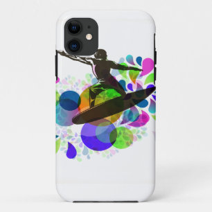 Capa Para iPhone 11 Grunge de Surfer PixDezines