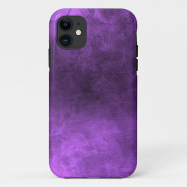 Capa Para iPhone 11 Grunge Escuro - Roxo