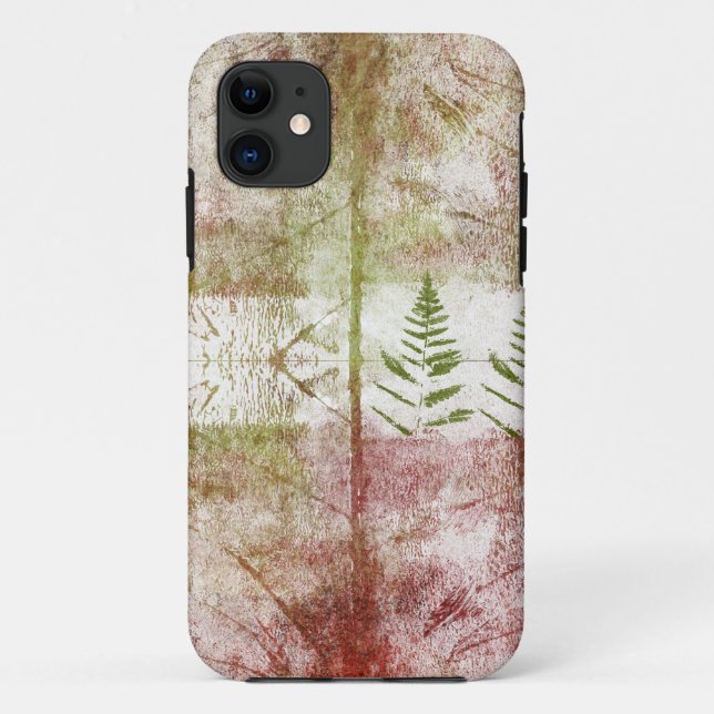 Capa Para iPhone 11 Grunge natural (Verso)