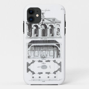Capa Para iPhone 11 Gruta moderna, 'da arquitetura grotesco ou do RUR