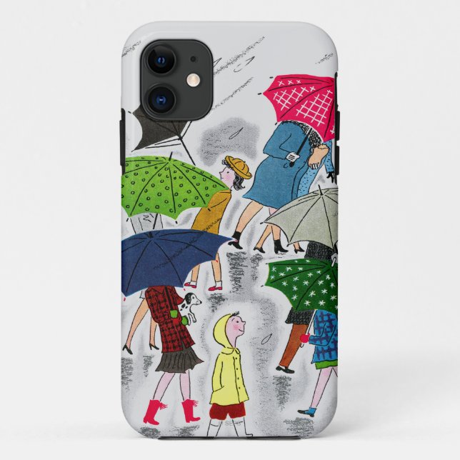 Capa Para iPhone 11 Guarda-chuvas (Verso)