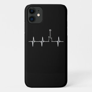 Capa Para iPhone 11 Guitar Lover Bass-Guitarra Incrível Pulsação