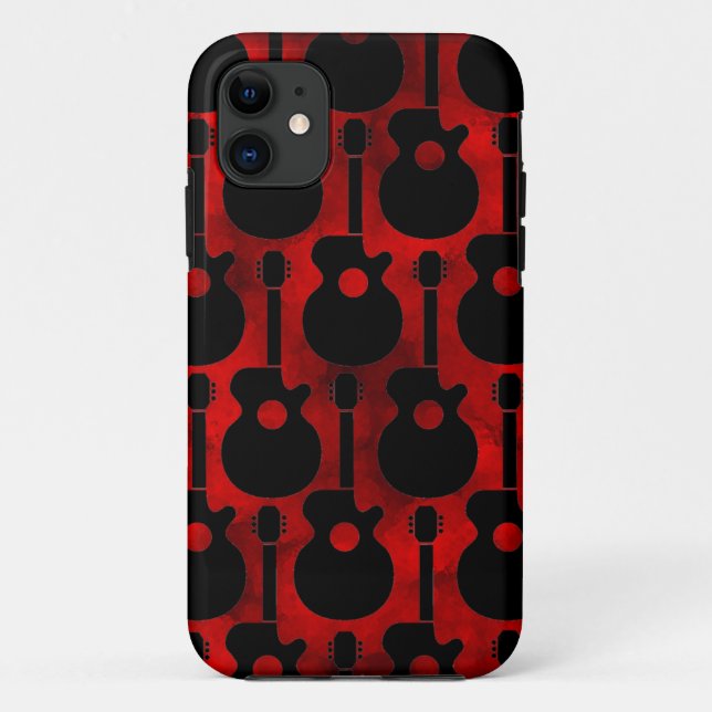 Capa Para iPhone 11 guitarra (Verso)