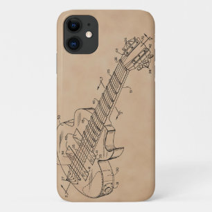 Capa Para iPhone 11 Guitarra Elétrica