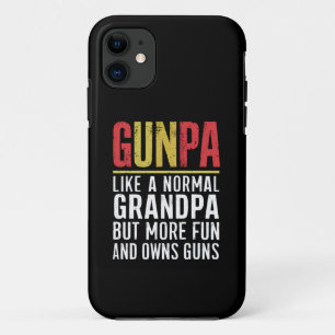 Capa Para iPhone 11 Gunpa como um avô normal, mas mais divertido e pos