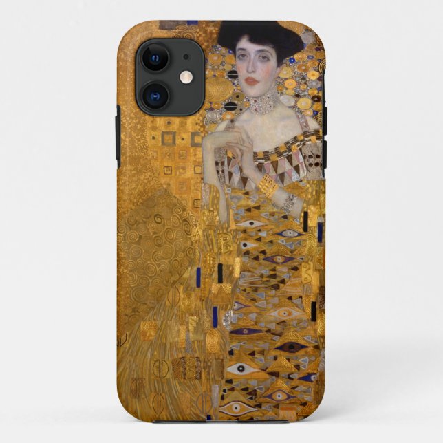 Capa Para iPhone 11 Gustav Klimt Adele (Verso)