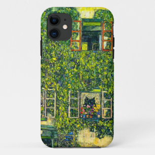 Capa Para iPhone 11 Gustav Klimt Casa de Guardaboschi