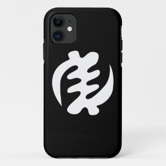 Capa Para iPhone 11 Gye Nyame | Deus é Símbolo de Adinkra Supremo