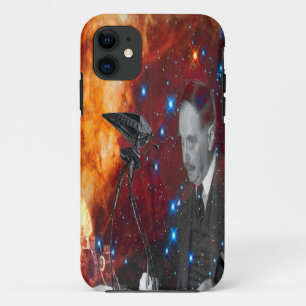 Capa Para iPhone 11 H.G.Wells Ficção Científica