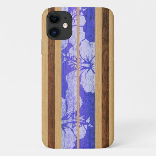 Capa Para iPhone 11 Haleiwa Surfboard Hawaiai Roxo