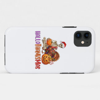 Capa Para iPhone 11 Hallothanksmas T-Shirt Baby Bodysuit