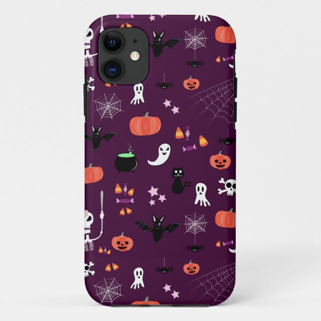 Capa Para iPhone 11 Halloween (Verso)