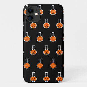 Capa Para iPhone 11 Halloween Chemistry Pumpkin Pattern iPhone 11 Case