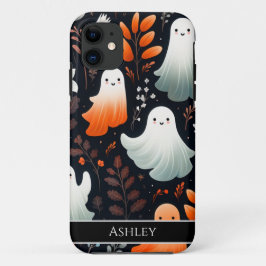 Capa Para iPhone 11 Halloween - Fantasma Ghost Boho Personalizado