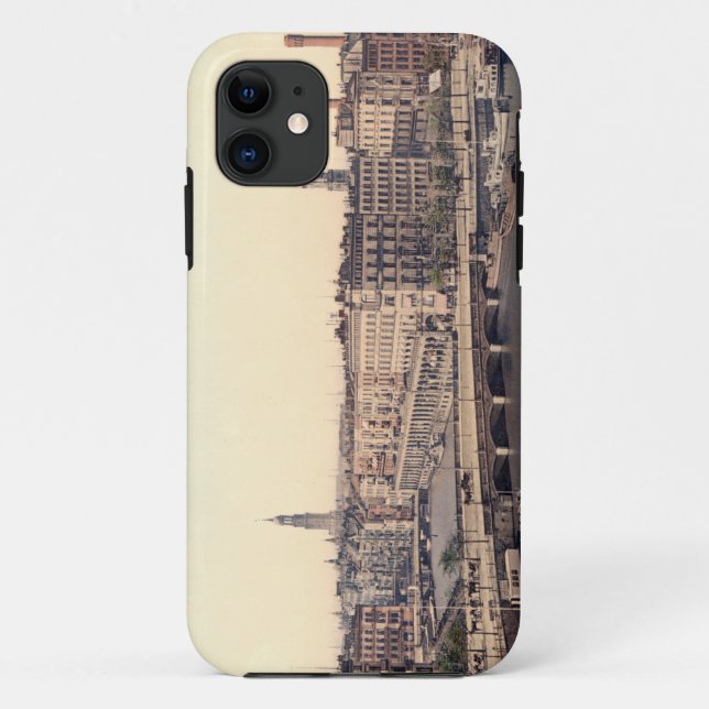 Capa Para iPhone 11 Hamburg Alsterarkaden Alemanha Alster Alemanha (Verso)