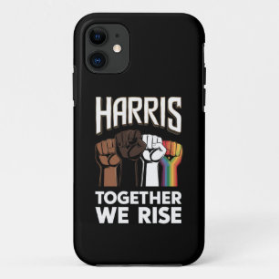 Capa Para iPhone 11 Harris 2024 Eleição LGBT Kamala Harris 2024
