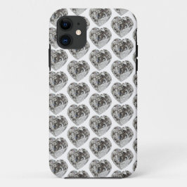 Capa Para iPhone 11 Heart Diamond