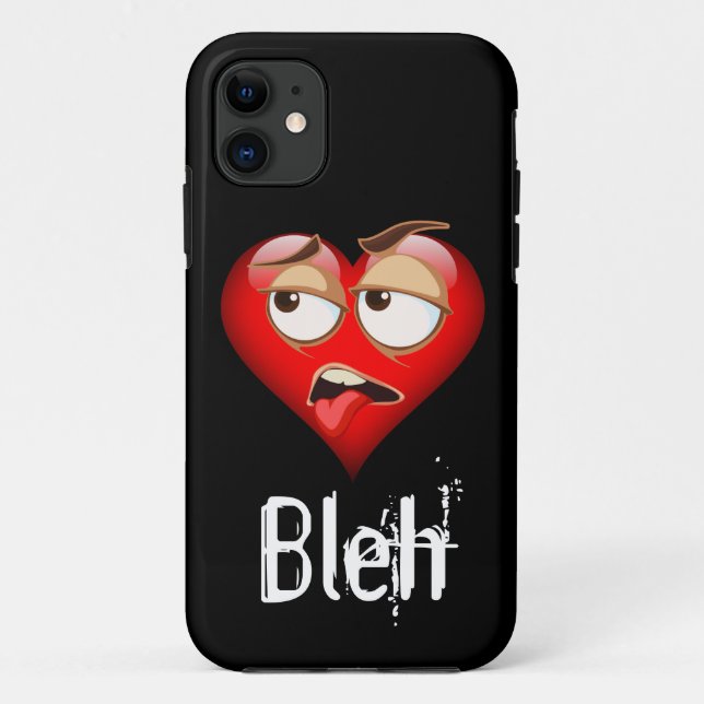 Capa Para iPhone 11 Heart Emoji (Verso)