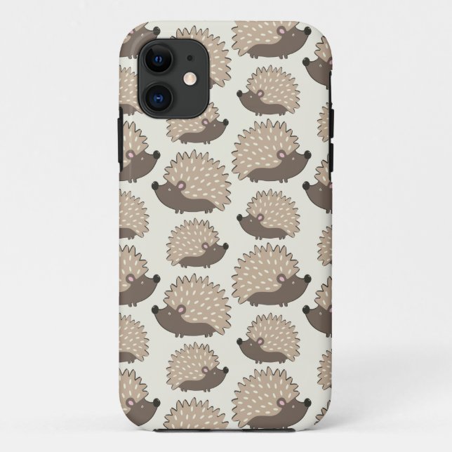 Capa Para iPhone 11 Hedgehogs (Verso)