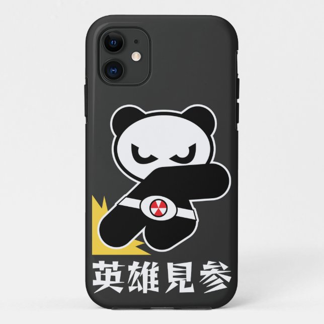 Capa Para iPhone 11 HERO ESTÁ AQUI, T-Shirt (Verso)