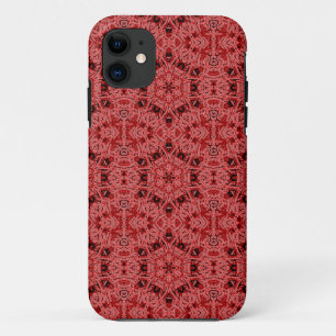 Capa Para iPhone 11 hexagrama vermelho